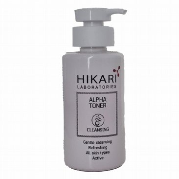 מי פנים מרעננים היקארי 500 מ"ל - HIKARI Alpha Toner מי פנים מרעננים היקארי 500 מ"ל - HIKARI Alpha Toner