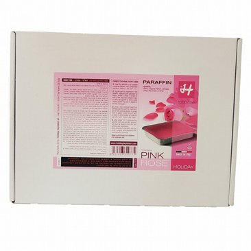 שעוות פרפין ורוד בניחוח רוז - HOLIDAY Paraffin Rose Pink שעוות פרפין ורוד בניחוח רוז - HOLIDAY Paraffin Rose Pink