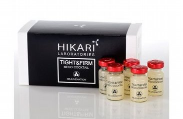 מזו-קוקטייל לתיקון העור היקארי 5 יח' 8 מ"ל - HIKARI Tight&Firm Meso Cocktail מזו-קוקטייל לתיקון העור היקארי 5 יח' 8 מ"ל - HIKARI Tight&Firm Meso Cocktail