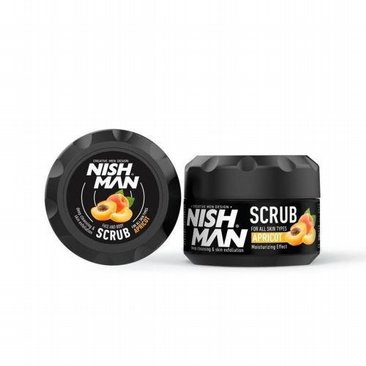 ����� ����� - ���� 300 �"� - NishMan Scrub For All Skin Types Apricot Moisturizing Effect