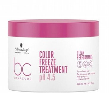 מסכה לשיער צבוע 500 מ"ל - Schwarzkopf BC Color Freeze Treatment PH 4.5 מסכה לשיער צבוע 500 מ"ל - Schwarzkopf BC Color Freeze Treatment PH 4.5