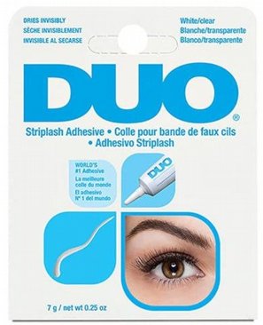 דבק לריסים לבן / שקוף - DUO דבק לריסים לבן / שקוף - DUO