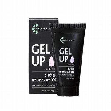 פוליג'ל ורוד בהיר 60 מל' Nail Creativity Gel-Up פוליג'ל ורוד בהיר 60 מל' Nail Creativity Gel-Up