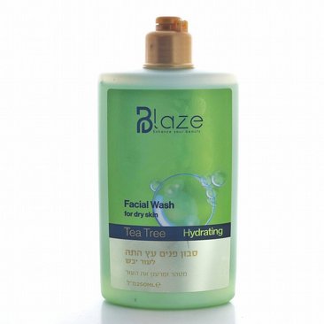 סבון פנים עץ התה 250מ"ל Blaze Tea Tree Hydrating סבון פנים עץ התה 250מ"ל Blaze Tea Tree Hydrating