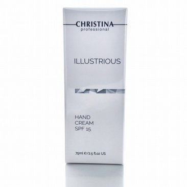 ILLUSTRIOUS HAND CREAM SPF15 - 75 ml Christina ILLUSTRIOUS HAND CREAM SPF15 - 75 ml Christina