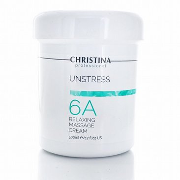 UNSTRESS Relaxing Massage Cream Step 6A - 500 ml Christina UNSTRESS Relaxing Massage Cream Step 6A - 500 ml Christina