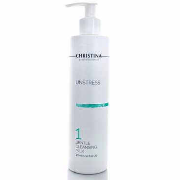 UNSTRESS Gentle Cleansing Milk Step 1 - 300 ml Christina UNSTRESS Gentle Cleansing Milk Step 1 - 300 ml Christina