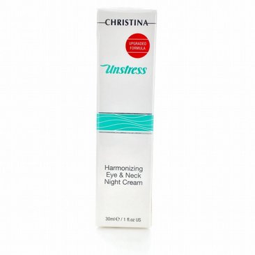 UNSTRESS HARMONIZING EYE & NECK NIGHT CREAM - 30 ml Christina