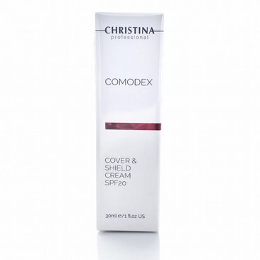 קרם כיסוי 30 מ"ל Christina COMODEX Cover & Shield Cream SPF20 קרם כיסוי 30 מ"ל Christina COMODEX Cover & Shield Cream SPF20