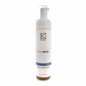 קצף עדין לניקוי העור סבו רליף 200 מ"ל Dr. Kadir Sebo-Relief Gentle Cleansing Foam קצף עדין לניקוי העור סבו רליף 200 מ"ל Dr. Kadir Sebo-Relief Gentle Cleansing Foam