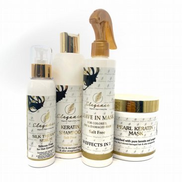 מארז קרטין מפנק לשיער Elegance מארז קרטין מפנק לשיער Elegance