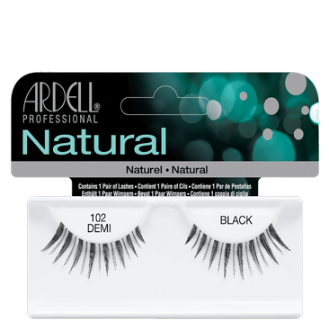 ריסים מלאכותיים 102 Ardell Natural Demi Black ריסים מלאכותיים 102 Ardell Natural Demi Black