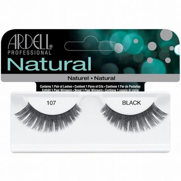 ריסים מלאכותיים 107 Ardell Natural Black ריסים מלאכותיים 107 Ardell Natural Black