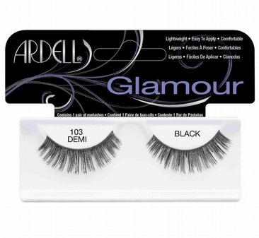 ריסים מלאכותיים 103 Ardell Glamour black ריסים מלאכותיים 103 Ardell Glamour black