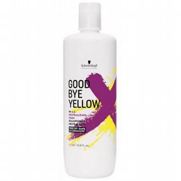 שמפו נטרול תת-פגמנטים מוגברים Schwarzkopf Good Bye Yellow שמפו נטרול תת-פגמנטים מוגברים Schwarzkopf Good Bye Yellow