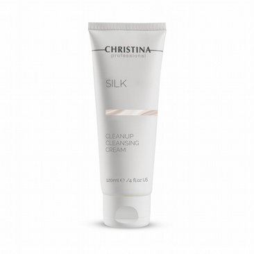 קרם ניקוי 120 מ"ל Christina SILK Clean Up Cleansing Cream קרם ניקוי 120 מ"ל Christina SILK Clean Up Cleansing Cream