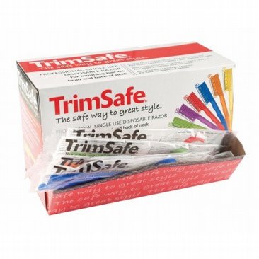 48 סכיני גילוח חד פעמית TRIMSAFE 48 סכיני גילוח חד פעמית TRIMSAFE